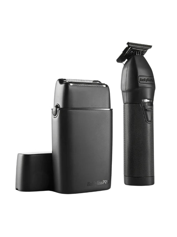 BaByliss PRO LimitedFX MatteBlack Trimmer & Double Foil Shaver