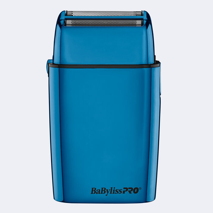BaBylissPRO FOILFX02 Blue Cordless Metal Double-Foil Shaver