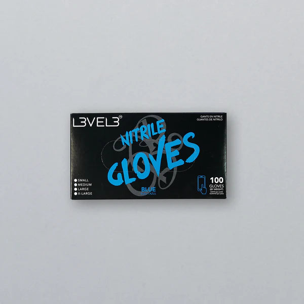 L3VEL3 Nitrile Gloves | Blue