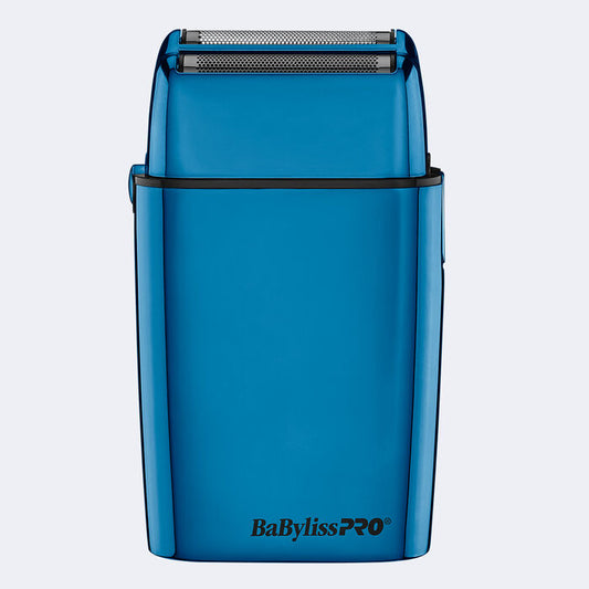 BaBylissPRO FOILFX02 Blue Cordless Metal Double-Foil Shaver