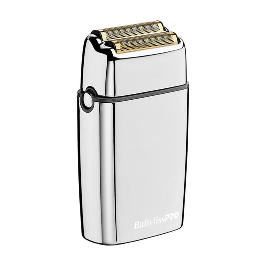BaByliss Pro Foil FX Silver Cordless Metal Double Foil Shaver